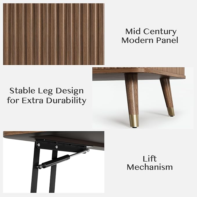 JOINICE Lift Top Coffee Table - Image 5