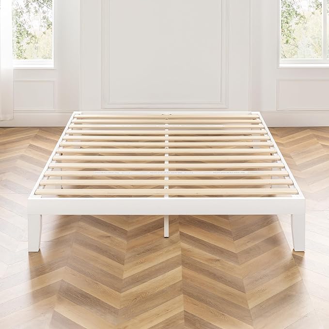 Mellow Naturalista Classic 12 Inch Solid Wood Platform Bed - Image 5