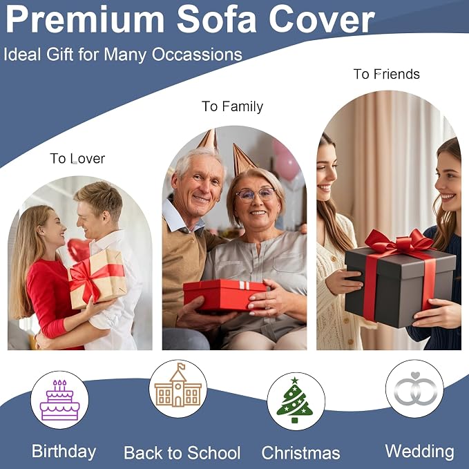 VClife Bohemian Sofa Cover for Dog, Extra Large Sofa Cover for Oversized Couch - Image 8