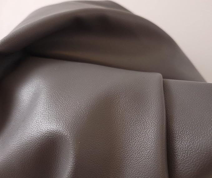 NAT Leathers | Gray Soft Faux Vegan Leather PU {Peta Approved Vegan} | 5 Yards - Image 7