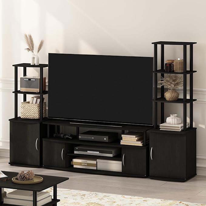 Furinno JAYA Large Entertainment Stand - Image 4