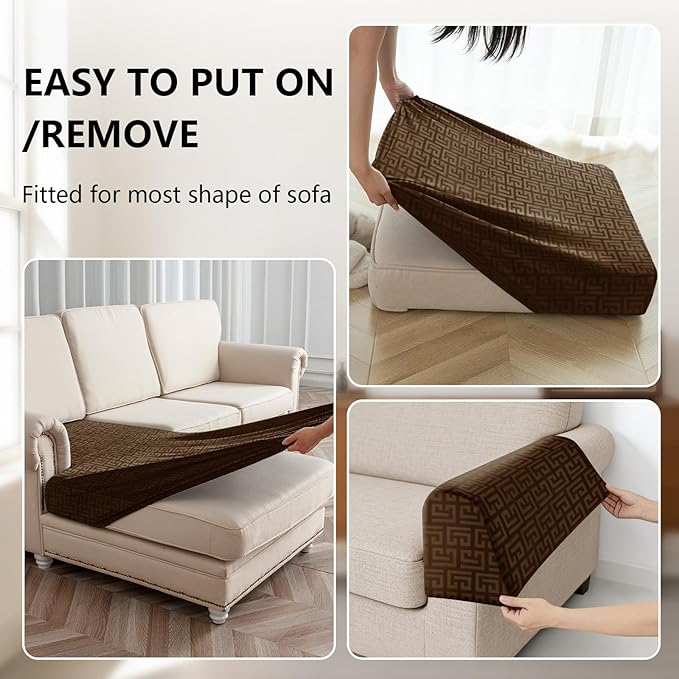 UNBBRRL Stretch Couch Armrest Covers - Image 4