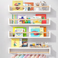 Fixwal Nursery Book Shelves, 23.6 Inch Floating Bookshelves by Fixwal