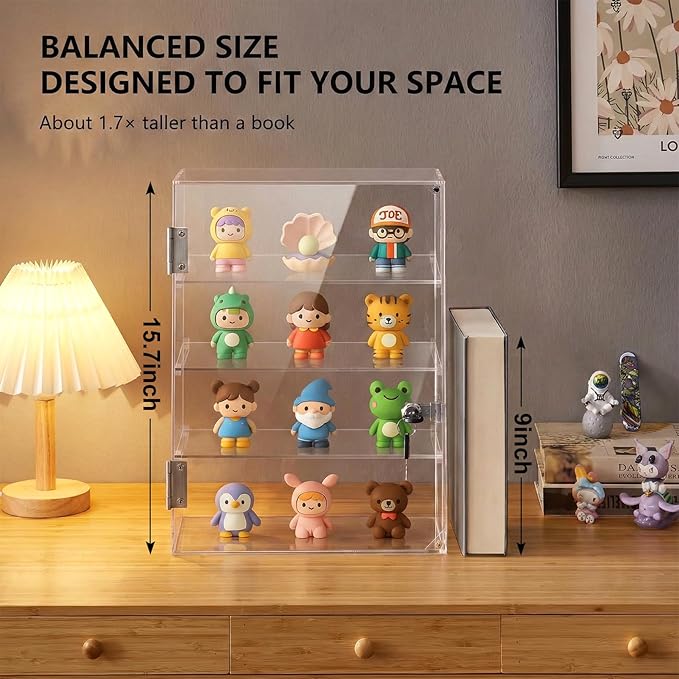 Acrylic Display Case with Lock – Acrylic Storage Chest - Image 2