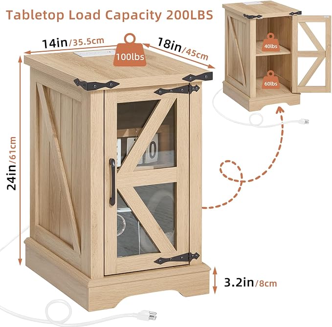 Joaxswe Narrow Night Stand - Image 2