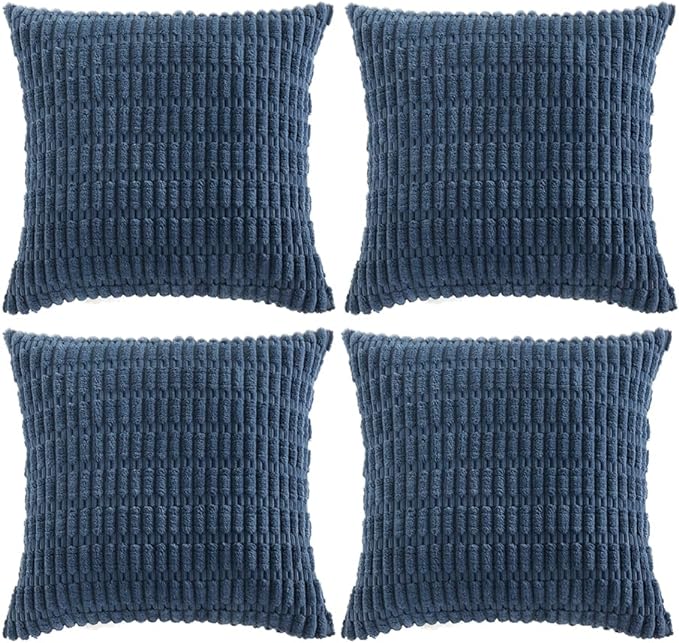 Fancy Homi 4 Packs Decorative Throw Pillow Covers by Fancy+Homi
