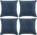 Fancy Homi 4 Packs Decorative Throw Pillow Covers by Fancy+Homi