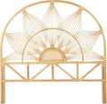 Kouboo Sunflower Rattan Queen Headboard Bedroom Bedroom Furniture Headboard by KOUBOO