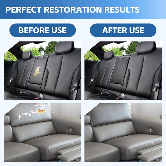 Kangshoon Leather Repair Patches, 35X158 Inch Self-Adhesive Leather Repair Tape - Image 5