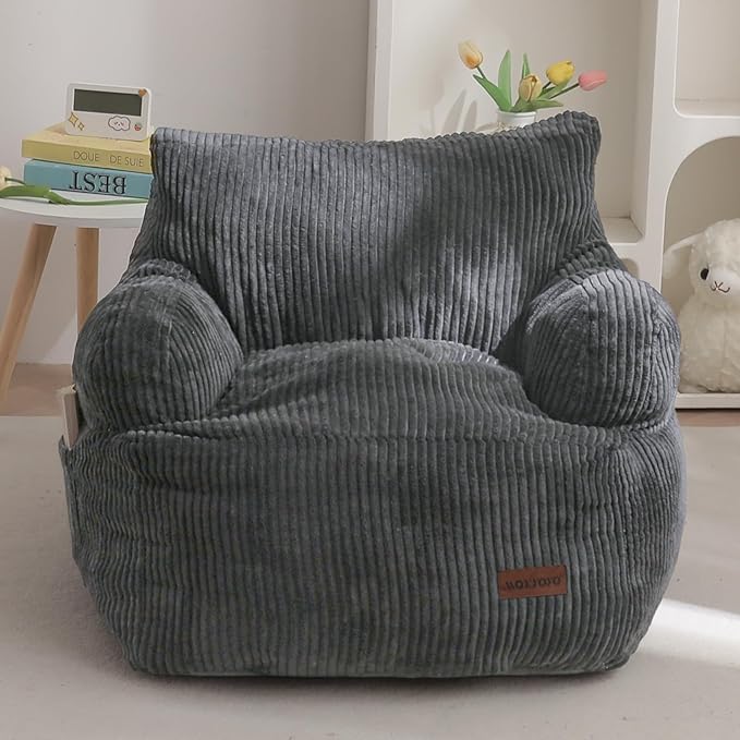 MAXYOYO Kids Bean Bag Chair, Stuffed Toddler Bean Bag Sofa by MAXYOYO