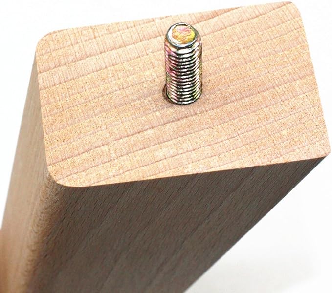 WEICHUAN Tapered Solid Beech Wood Furniture Legs - Image 3