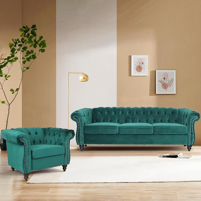 AVZEAR Living Room Accent Chair, Upholstered Sofa Chair Single Sofa Chair - Image 5