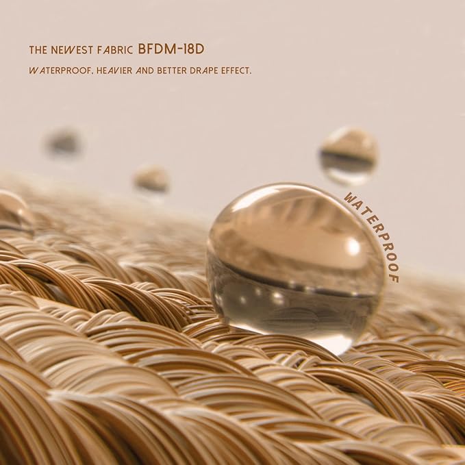 BALCONY & FALCON Rectangle Tablecloth Washable Wrinkle Resistant and Water - Image 2