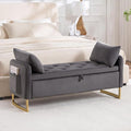 48" End of Bed Bench, Modern Storage Benches by HOMYKA