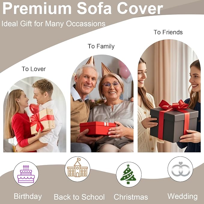 VClife Bohemian Couch Cover, Pet Furniture Protector - Image 8