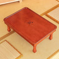 Rectangle Folding Low, Japanese Style Solid Wood Floor Table by Unknown
