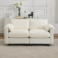 61'' Modular Loveseat Sofa, Extra Deep Seat Cloud Couch by HATPPTO