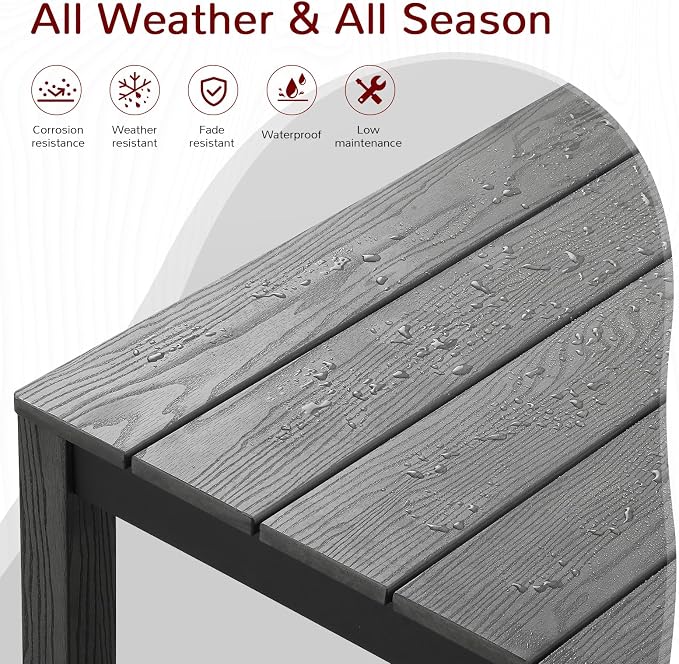 Stoog All-Weather 7 Pieces Patio Dining Sets, Waterproof Patio Furniture Set - Image 5