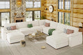 EASE MOOSE Oversized Sectional Modular Sofa，Comfty U Shape Sectional FSC by EASEMOOSE