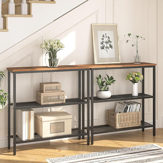 HOOBRO 29.5" Narrow Console Table, Entryway Table - Image 4