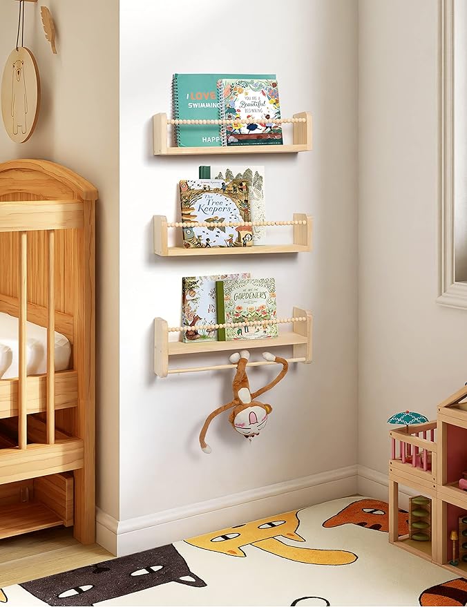 Maxpeuvon Nursery Floating Shelves - Image 2