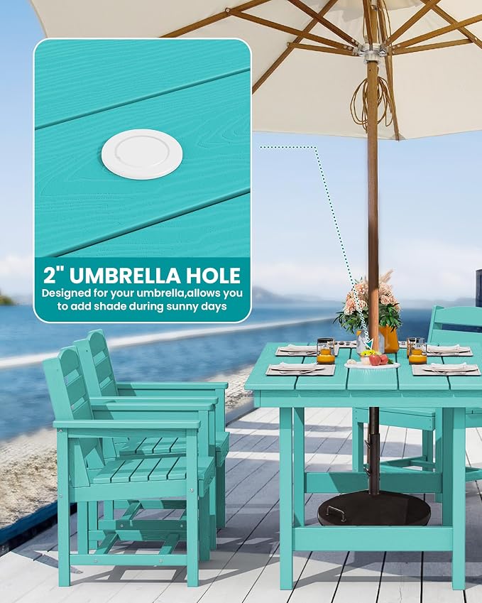 SERWALL 8-Piece Patio Dining Sets - Image 2