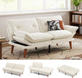 LINSY HOME Futon Sofa Bed, 3 in 1 Convertible Comfy Loveseat Sleeper Sofa Bed by LINSYHOME