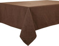 BALCONY & FALCON Square Tablecloth Washable Wrinkle Resistant and Water Proof by BALCONYFALCON