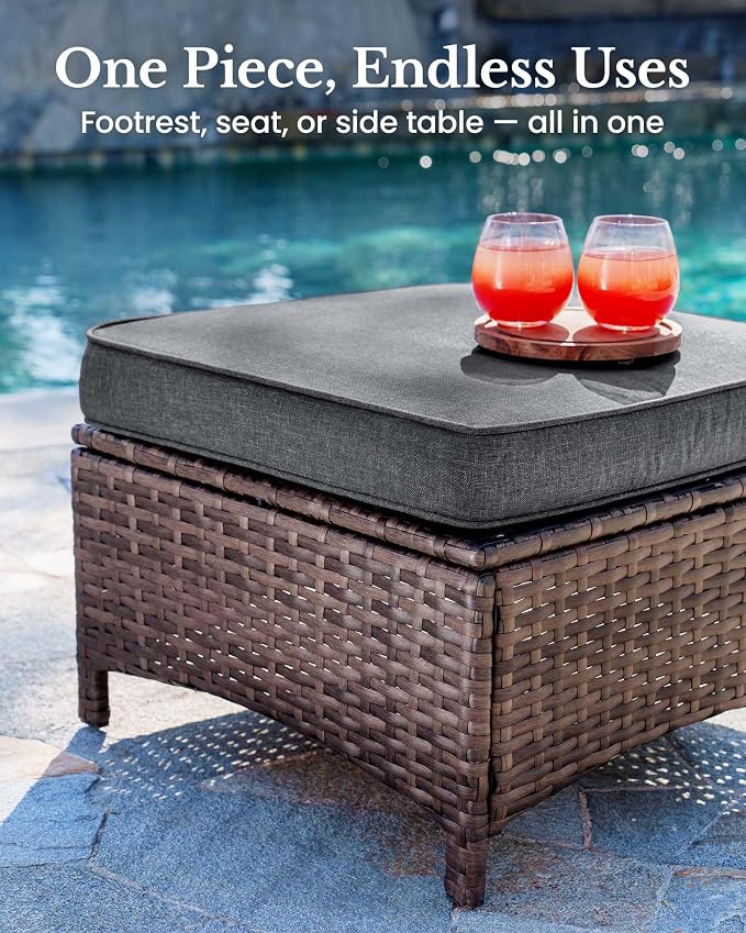 HILLGA 6-Piece Luxury Patio Furniture Set - Image 9