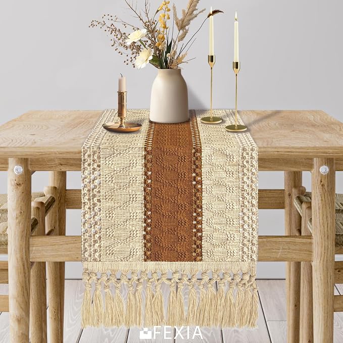 Fexia Table Runner 90 Inch Thanksgiving Decor - Image 6