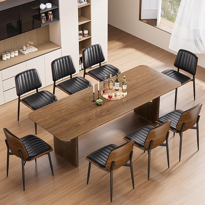 YaFiti Dining Chairs Set of 6, Mid Century Modern Dining Room Kitchen Chairs - Image 3