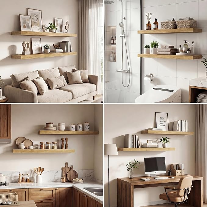 Dreamland 55 Inches Floating Shelves - Image 7