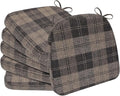 AAAAAcessories D-Shaped Chair Cushions, Machine-Washable Cover by AAAAAcessories