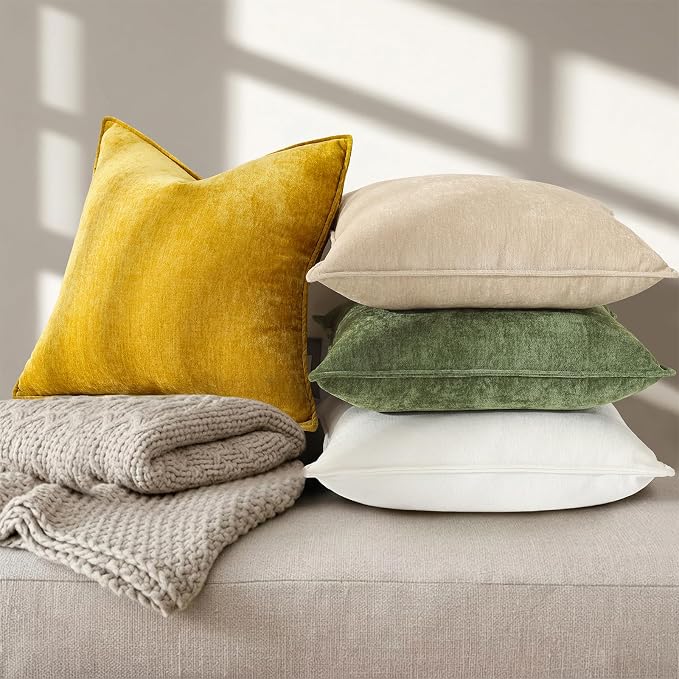 decorUhome Summer Couch Throw Pillow Covers 12x20 Set of 2, Decorative Soft - Image 3