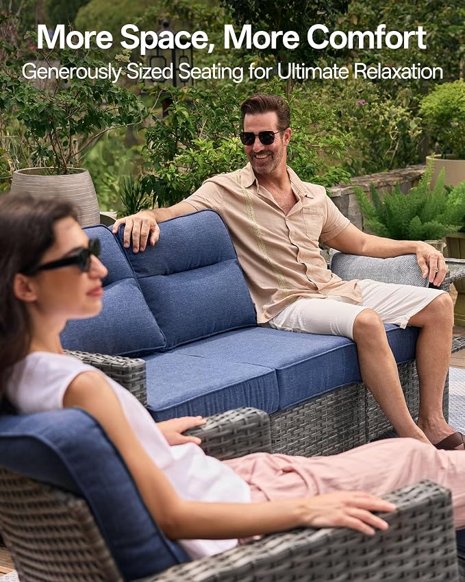 Luxury 3-Piece Patio Furniture Set - Image 4