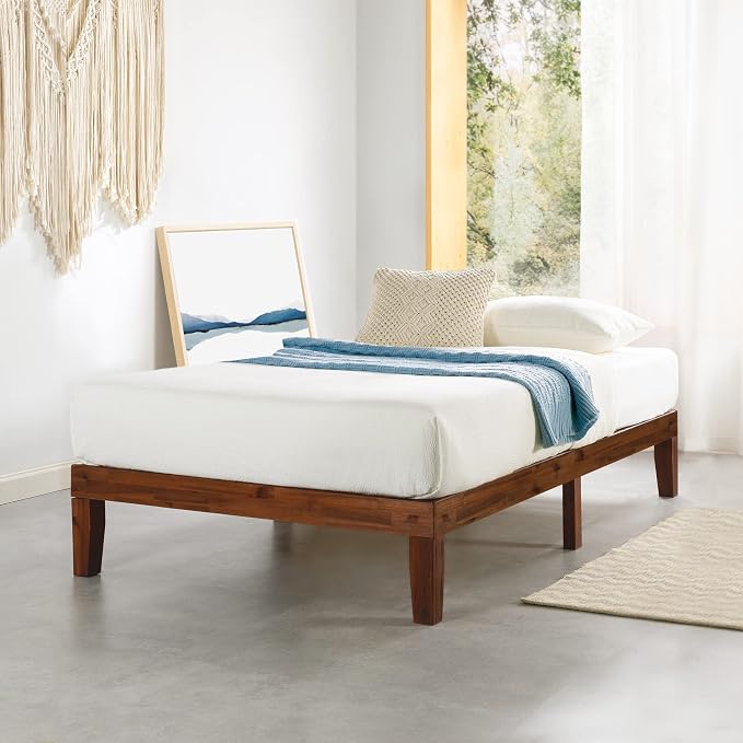 Mellow Naturalista Classic 12 Inch Solid Wood Platform Bed by MELLOW