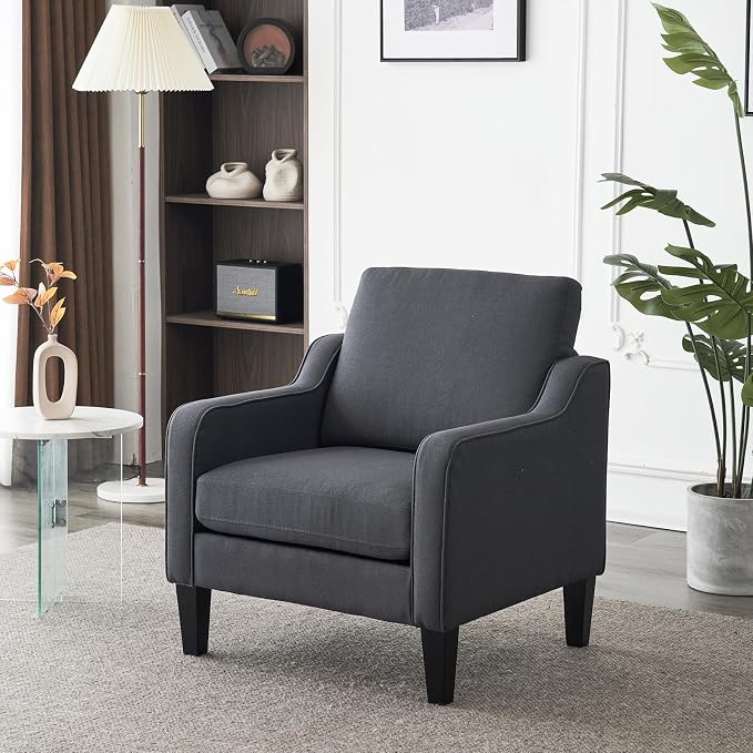 VINGLI Accent Chairs for Living Room Chairs Mid Century Modern Chair Sofa Chair - Image 9