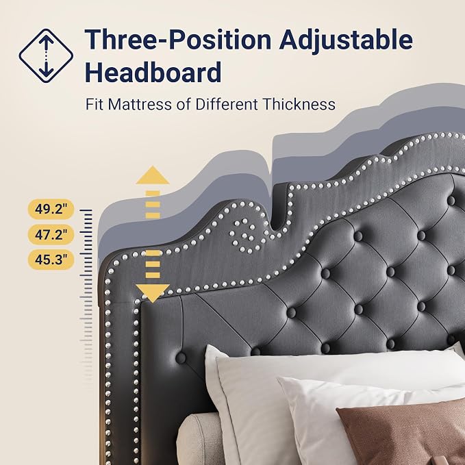 Allewie Queen Size Bed Frame - Image 3