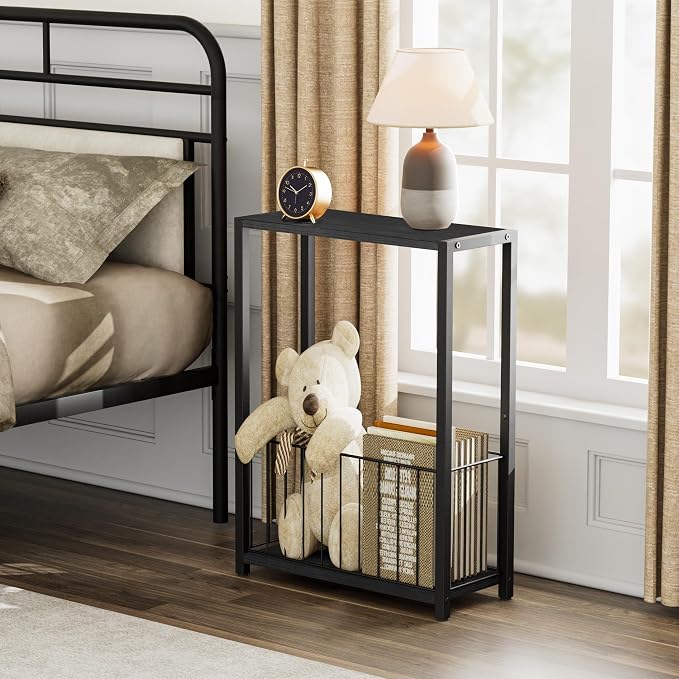 Homleke Narrow Side Tables Set of 2 - Image 8