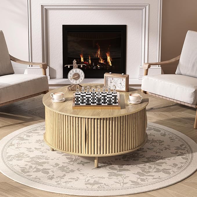 JOINICE Round Coffee Table - Image 5