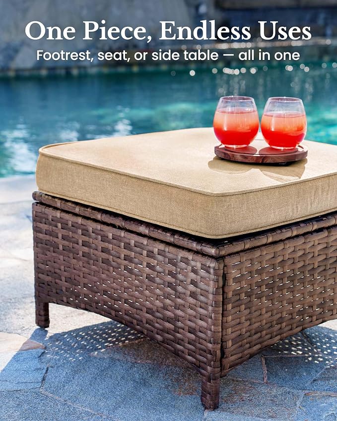 HILLGA 7-Piece Luxury Patio Furniture Set - Image 8