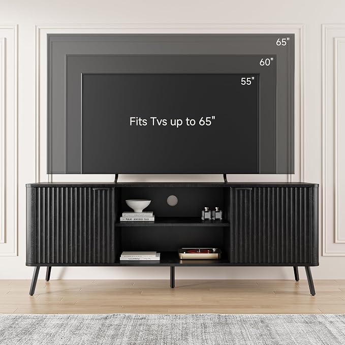 Fatmok 58" Fluted TV Stand - Image 3
