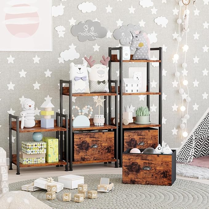 Furologee 3 Tier Bookshelf - Image 5