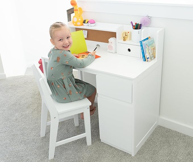 UTEX Kids Desk and Chair Set, Kids Study Desk - Image 3