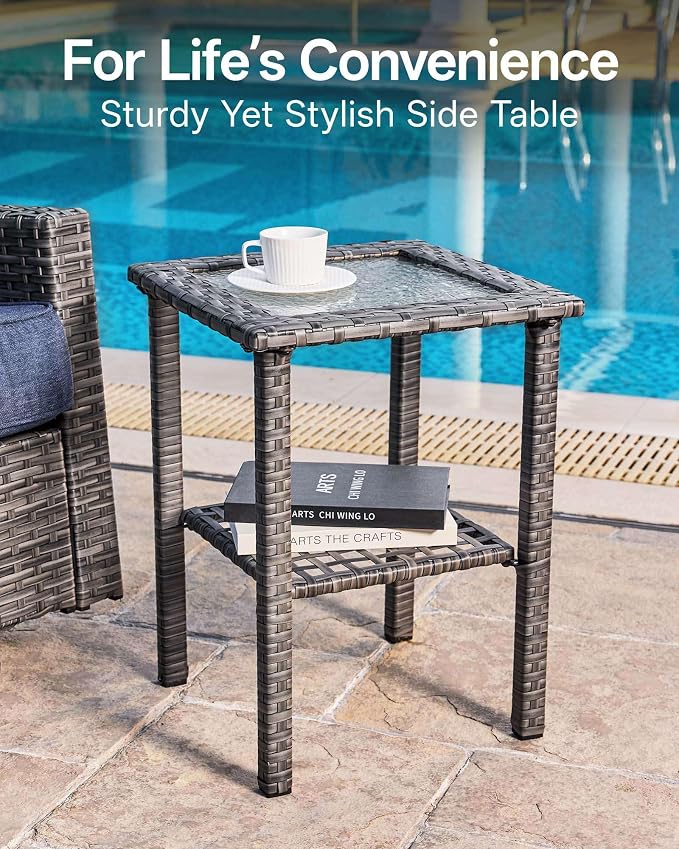 Luxury 3-Piece Patio Furniture Set - Image 8