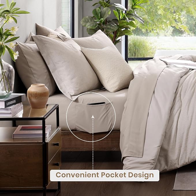 Monbix Queen Comforter Set - Image 4