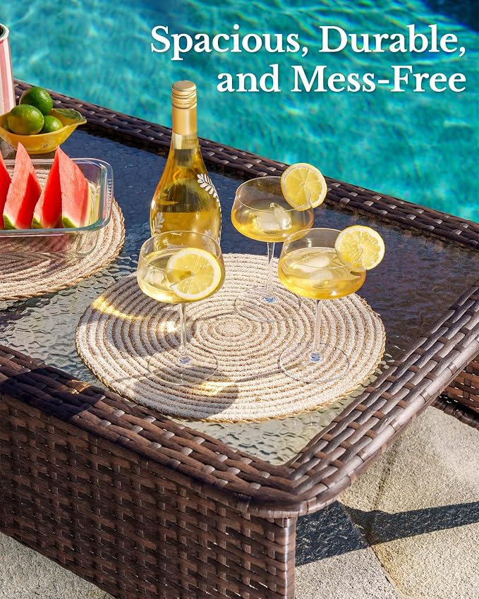 HILLGA 7-Piece Luxury Patio Furniture Set - Image 9