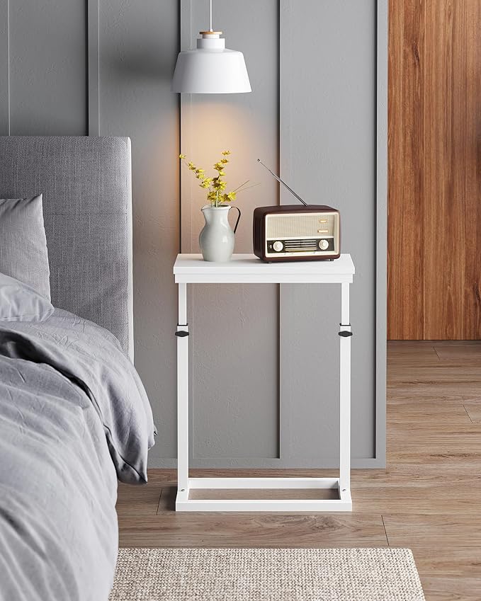 TUTOTAK End Table, Side Table, Tall Couch Table, Sofa Table, Living Room - Image 5