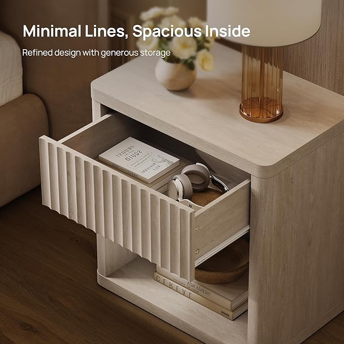 SICOTAS Night Stand Set of 2 Nightstands - Image 6