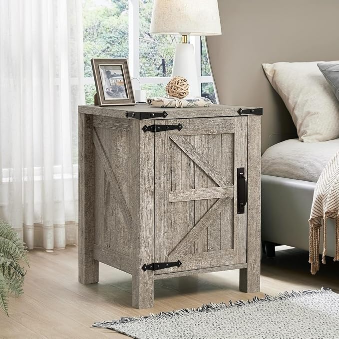 OKD Farmhouse Nightstand Set of 2 - Image 6